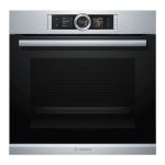 فر بخارپز توکار بوش مدل BOSCH HRG6769S1I رنگ استیل